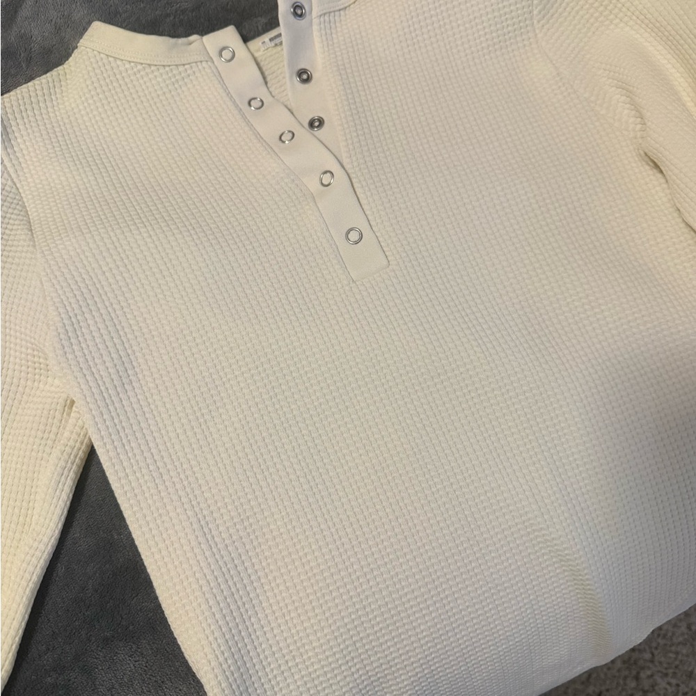 Forever 21 Lot of 2 Button Down Bodysuit